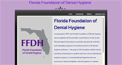 Desktop Screenshot of floridafoundationdh.org